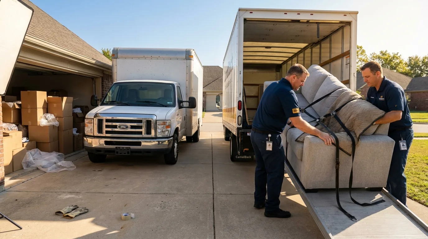 DIY truck vs professional crew comparison in Farmersville